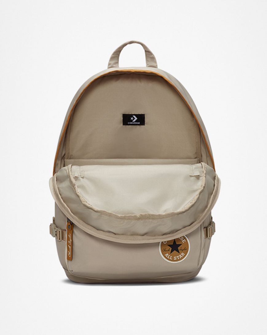 Women's Converse Premium Straight Edge Backpacks Grey | AU 64EC3N